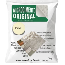 microcimento original - espatulado - 5kg - Areia